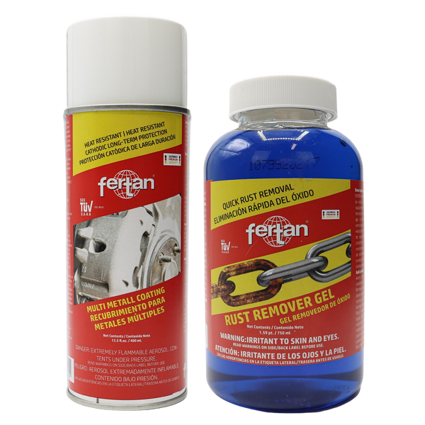 Brakes rust removal kit