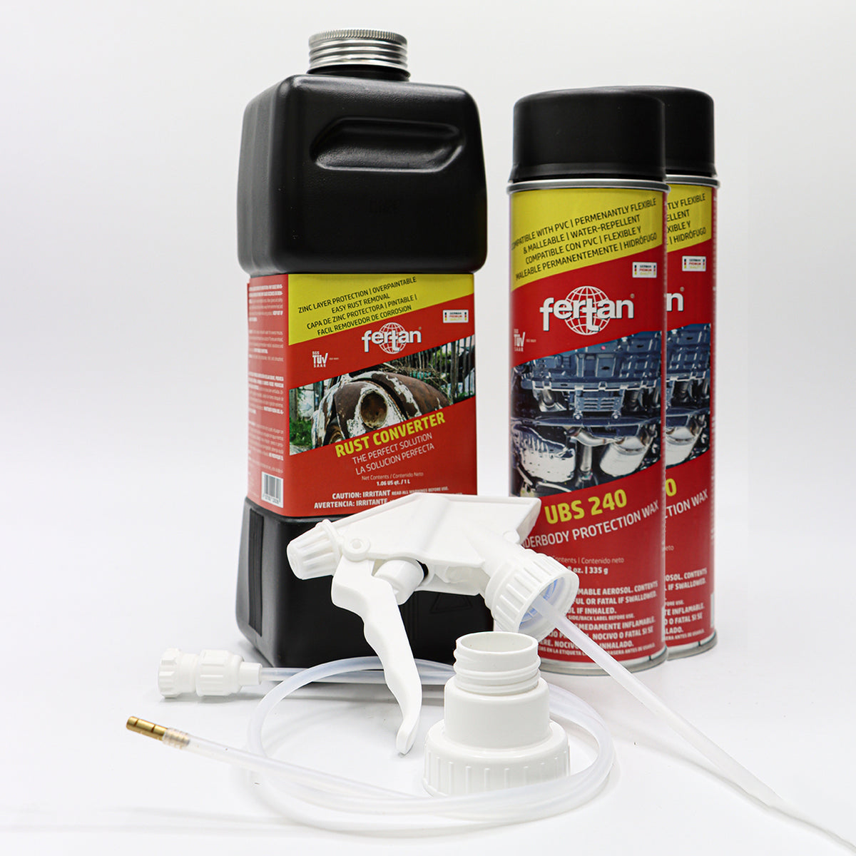 Underbody restoration kit – Professional - Wax Based Beige
