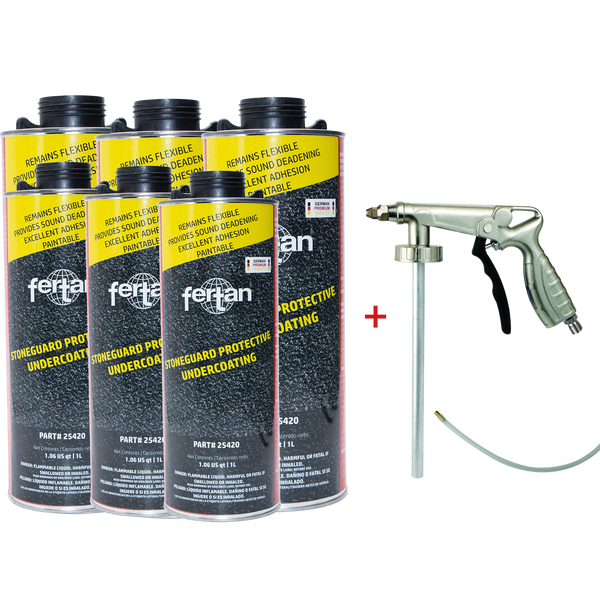 Stoneguard Protective Undercoating Set  - Black
