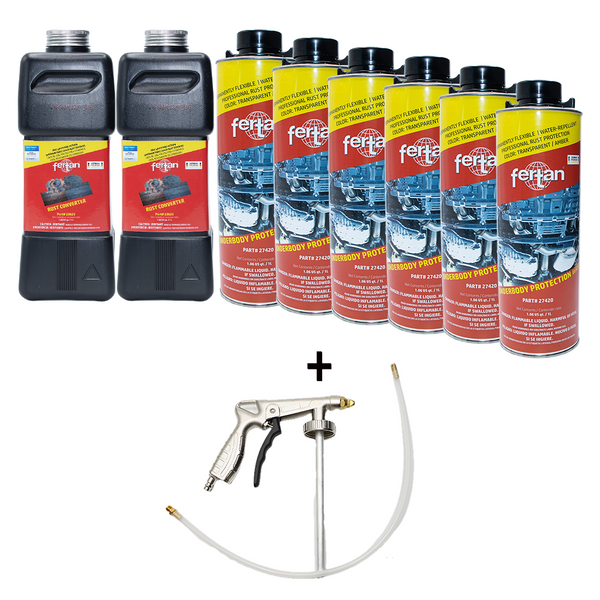 OILY SPRAY WAX Clear PROTECTIVE BOXES CAVITY CAR WASP
